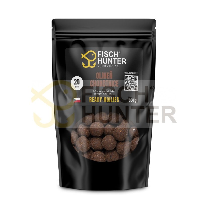 Chytací boilies Oliheň & Chobotnice - Velikost: 24 mm, Balení: 1 kg