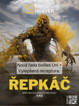 Poctivé krmné boilies s kvalitní vylepšenou recepturou, to jsou naše koule UNI+, od značky FISCHHUNTER
