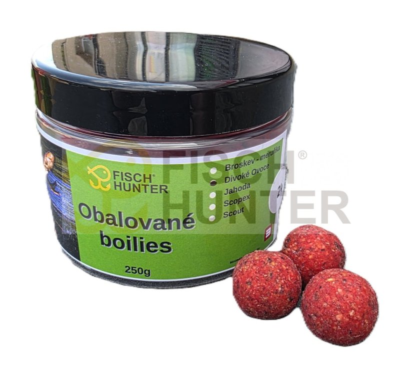 Obalované bolilies DIVOKÉ OVOCE - Velikost: 24 mm, Balení: 250 g