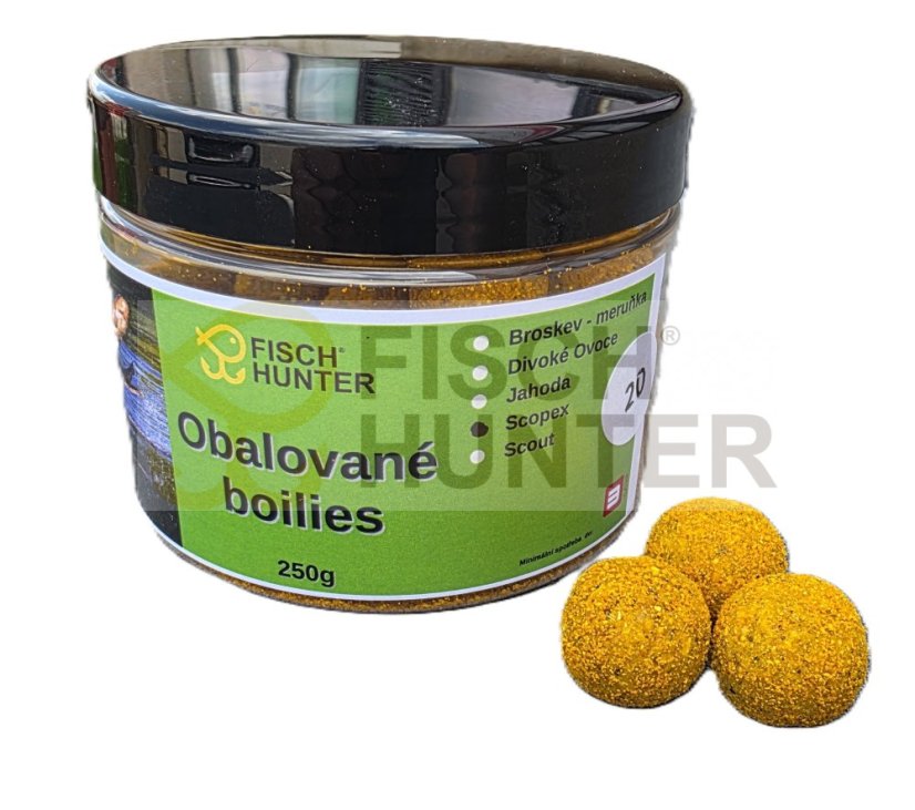 Obalované bolilies SCOPEX - Velikost: 24 mm, Balení: 250 g