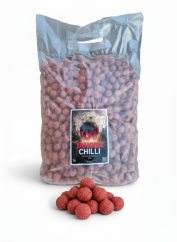 UNI + krmné boilies JAHODA & CHILLI