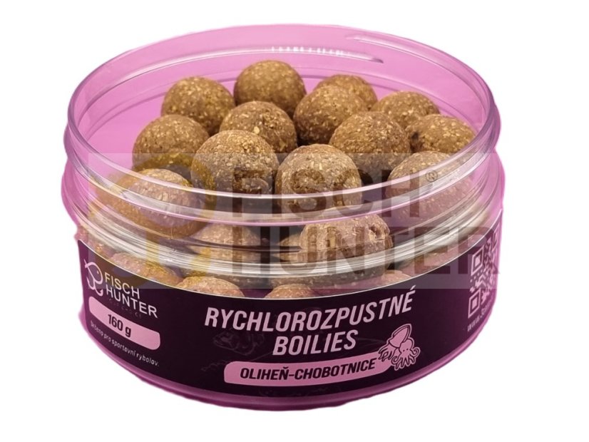 Rychlorozpustné boilies OLIHEŇ & CHOBOTNICE