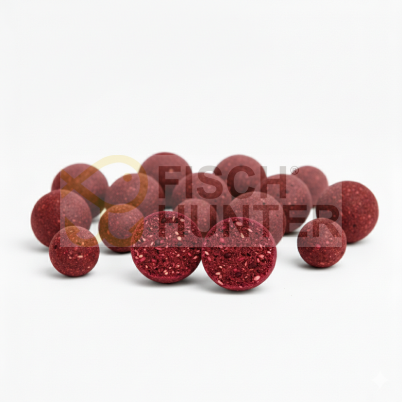 UNI + krmné boilies JAHODA & CHILLI - Velikost: 24 mm, Balení: 5 kg